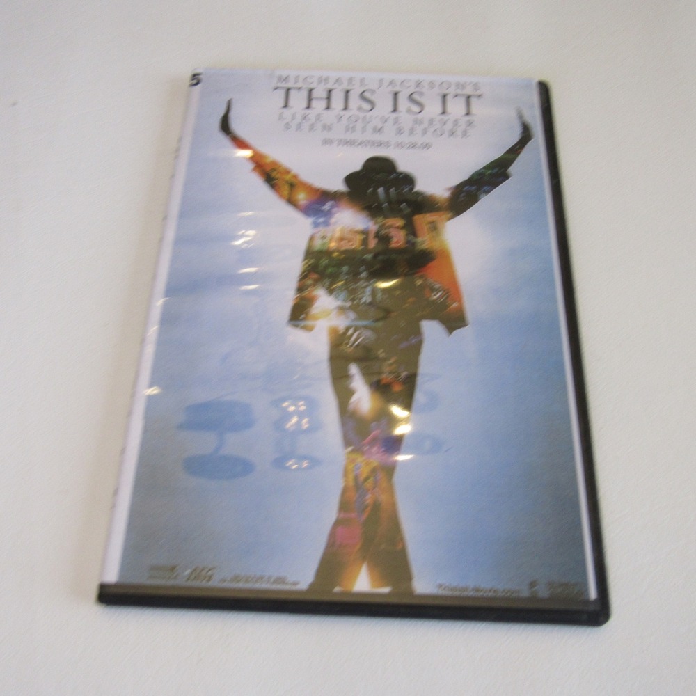 Michael Jackson's This Is It DVD 2009 Documentary Music Film King of Pop MJ